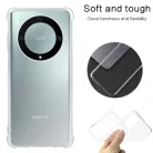 Techsuit - Ütésálló Átlátszó Szilikon - Honor Magic6 Lite - Átlátszó tok