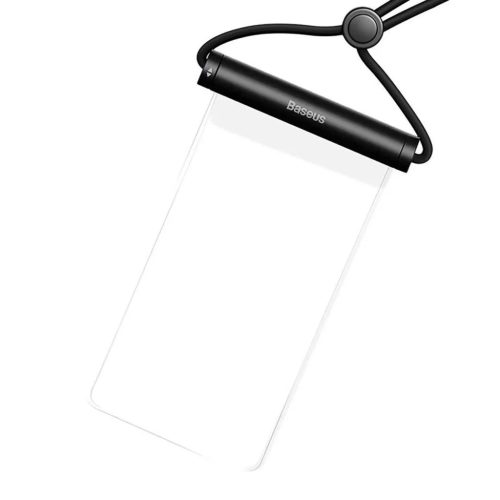 Baseus AquaGlide vízálló telefontok hengeres csúszózárral (fekete) tok