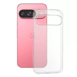   Techsuit - Átlátszó szilikon tok - Google Pixel 9 / 9 Pro - Átlátszó