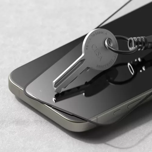 iPhone 15 Pro - Easy Slide Tempered Glass (2 db) - Ringke - Átlátszó üvegfólia