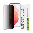 Techsuit - 111D Privacy Teljes Ragasztású - Samsung Galaxy S21 5G - Fekete