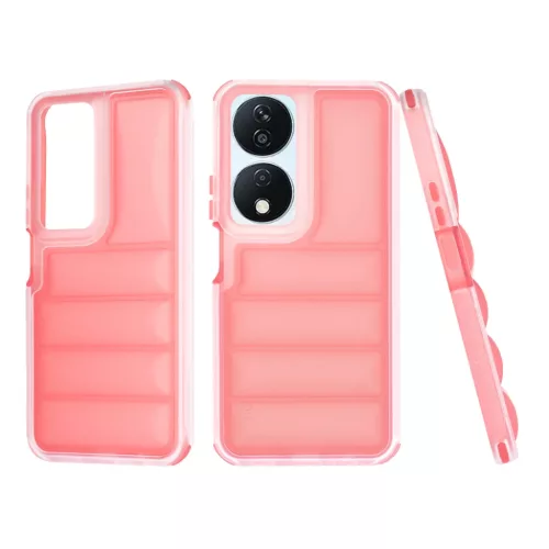 Techsuit - Hullámpajzs - Honor X7b / X7b 5G / 90 SMART - Piros tok