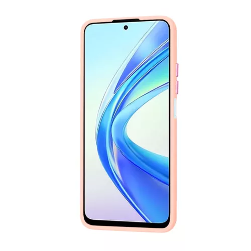 Techsuit - HaloFrost Sorozat - Honor X7b / X7b 5G / 90 SMART - Rózsaszín tok