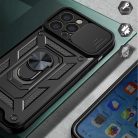 Techsuit - CamShield sorozat - iPhone 15 Pro Max - Zöld tok