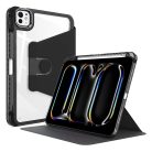 Techsuit - Kristály Tiszta - iPad Pro 11 (2024) - Fekete tok