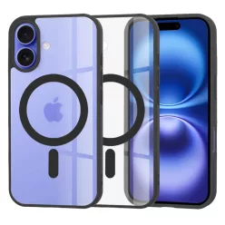 Techsuit - MagSafe Pro - iPhone 16 - Fekete tok