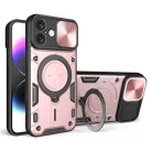 Techsuit - CamGuard Pro - iPhone 16 - Rózsaarany tok