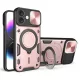 Techsuit - CamGuard Pro - iPhone 16 - Rózsaarany tok