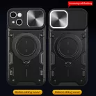 Techsuit - CamGuard Pro - iPhone 16 - Rózsaarany tok