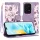 Techsuit - FlipCraft - Honor 200 Lite - Titokzatos Lila tok