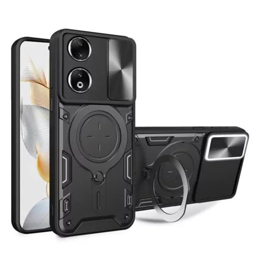 Techsuit - CamGuard Pro - Honor 90 - Fekete tok