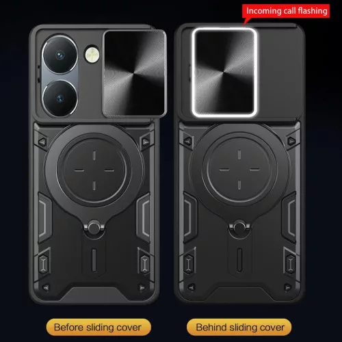 Techsuit - CamGuard Pro - Honor 200 Pro - Fekete tok