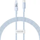 USB-C to Lightning, Gyors töltés 20W, 2m - Galaxy Blue Baseus - Data Cable Gem (P10373001311-01)