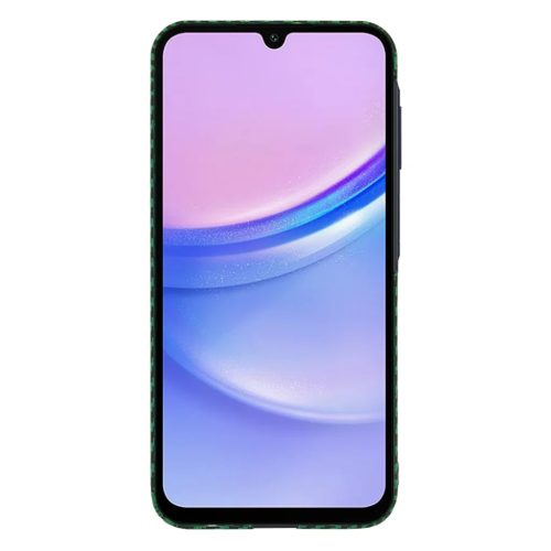 Techsuit - Karbonit Szálhéj - Samsung Galaxy A15 4G / A15 5G - Zöld tok