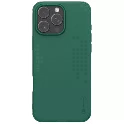   Nillkin Super Frosted PRO hátlapi tok Apple iPhone 16 Pro Sötétzöld