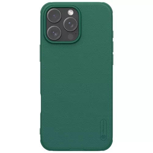 Nillkin Super Frosted PRO hátlapi tok Apple iPhone 16 Pro Sötétzöld