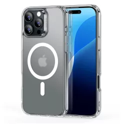  iPhone 16 Pro Matt Átlátszó ESR Klasszikus Hibrid HaloLock tok