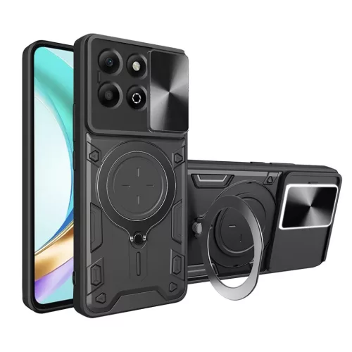 Techsuit - CamGuard Pro - Honor X6b - Fekete tok