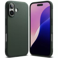 Ringke - Onyx - iPhone 16 - Sötétzöld tok