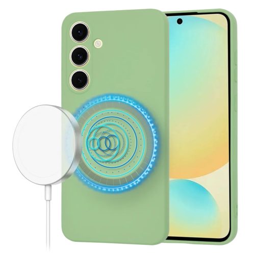 Techsuit - SoftFlex MagSafe - Samsung Galaxy S24 FE - Menta Zöld tok