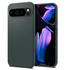Google Pixel 9 Pro XL Abyss Zöld Spigen Liquid Air Tok