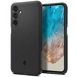   Galaxy M35 5G Matt Fekete SPIGEN Lényeget Sörélyes Mintázat tok