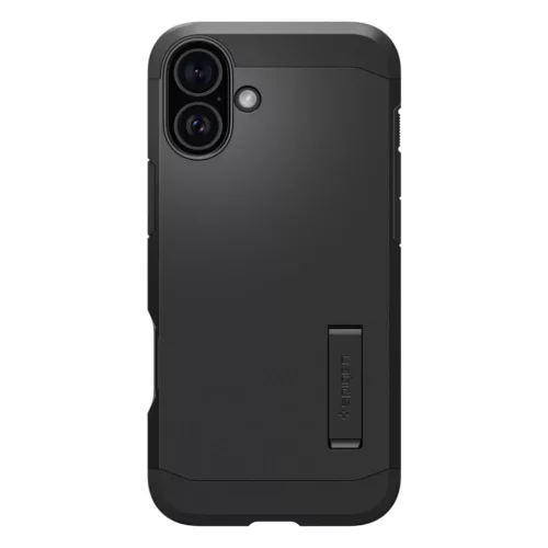 iPhone 16 Fekete Spigen Tough Armor Mag Magsafe tok