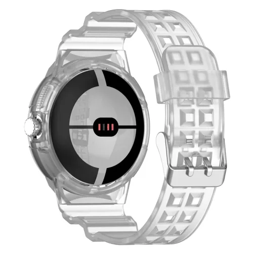 Techsuit - Óraszíj (W065) - Google Pixel Watch / Watch 2 / Watch 3 41mm - Átlátszó.