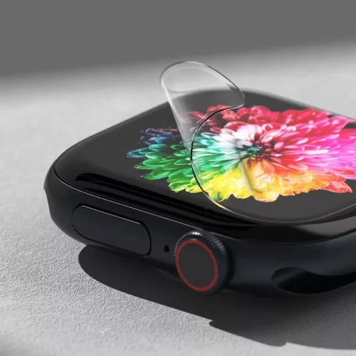 Ringke Dual Easy kijelzővédő fólia 3-pack Apple Watch 10/11 (42 mm) átlátszó üvegfólia