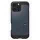 iPhone 16 Pro Sötétszürke Spigen Tough Armor MagSafe telefontok kitámasztóval