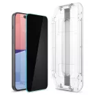 TEMPERED GLASS Spigen GLAS.TR "EZ FIT" 2-PACK IPHONE 15 PRIVACY üvegfólia