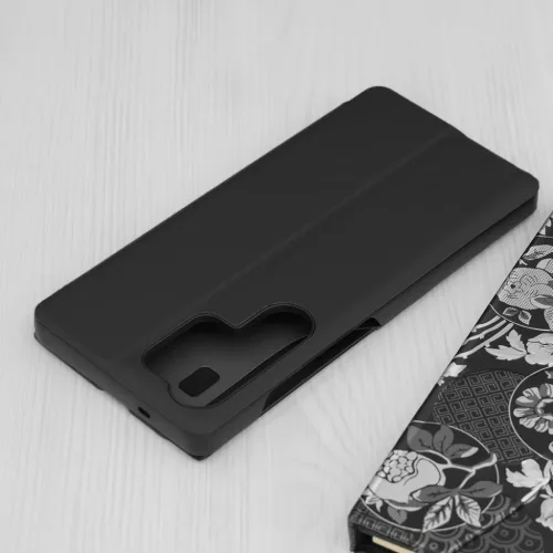 Techsuit - eFold sorozat - Samsung Galaxy S25 Ultra - Fekete tok