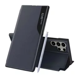   Techsuit - eFold Sorozat - Samsung Galaxy S25 Ultra - Sötétkék tok