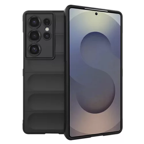 Techsuit - Mágikus Pajzs - Samsung Galaxy S25 Ultra - Fekete tok