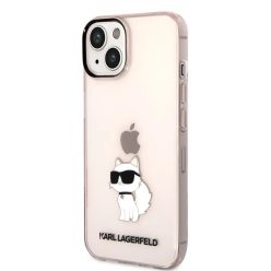   iPhone 14 Plus Karl Lagerfeld KLHCP14MHNCHTCP IML Choupette NFT tok rózsaszín