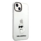 iPhone 14 Plus Karl Lagerfeld KLHCP14MHNCHTCT IML Choupette NFT tok átlátszó