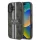 iPhone 16 Barna Eredeti Guess 4G Printed Stripes Ütésálló MagSafe tok GUHMP16SP4RPSW