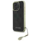 iPhone 16 Pro 6.3" fekete/fekete Guess GUHCP16LGF4GGR tok 4G Charms Collection