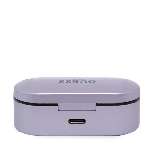 Guess GUTWST31EG TWS Bluetooth fejhallgató + töltőállomás lila/lila