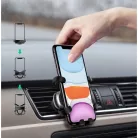 Ugreen Inuverzális szellőzőre rögzíthető autós Gravity telefon tartó fekete (80871)
