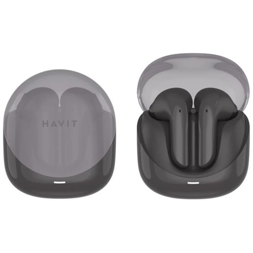 Havit Wireless Earbuds Modern Buds (TW947) - Játékhoz, mikrofonnal, Bluetooth 5.3, TWS, ENC, USB-C, 400mAh - Fekete