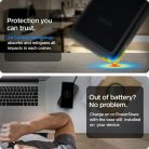 Spigen hybrid tok Samsung Note 20 matt fekete színben