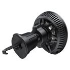 Havit Autós tartó vezeték nélküli töltéssel (W3036) - hűtővel, légbeömlőre, 15W - Fekete