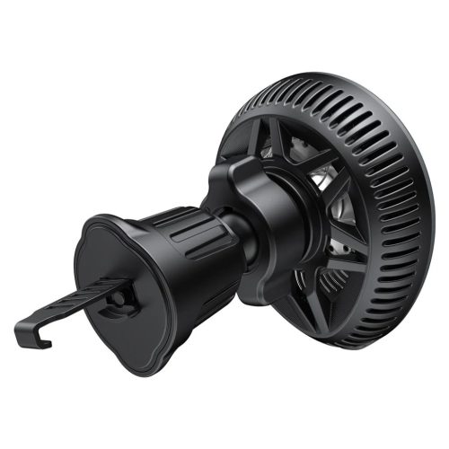 Havit Autós tartó vezeték nélküli töltéssel (W3036) - hűtővel, légbeömlőre, 15W - Fekete