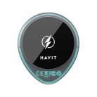 Havit Autós tartó vezeték nélküli töltéssel (W3036) - hűtővel, légbeömlőre, 15W - Fekete