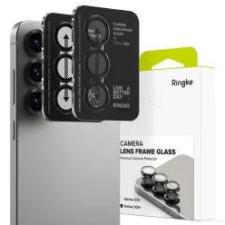   Ringke Camera Frame Protector 2-pack Galaxy S25+ Plus Fekete üvegfólia