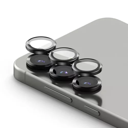 Ringke Camera Frame Protector 2-pack Galaxy S25+ Plus Fekete üvegfólia