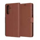 Techsuit - Bőr Tok - Samsung Galaxy A26 5G - Barna tok