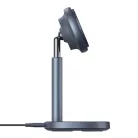 Baseus Orbit 2 Pro MagSafe Qi2 20W 2 az 1-ben Induktív Töltő Hűtéssel - Szürke