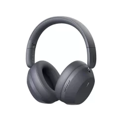   Baseus - Vezeték nélküli fejhallgató Bass 35 Max (A00070800821-00) - Fülre helyezhető, Bluetooth 5.3, Hangszigetelés, Összehajtható - Alkonyat Szürke